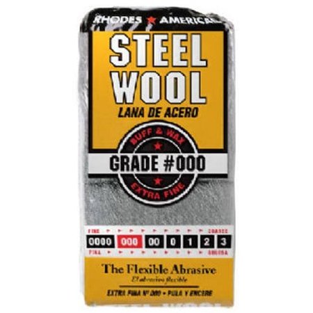 Homax Homax Products 10121000 12 Pack No.000 Steel Wool Pad 713362